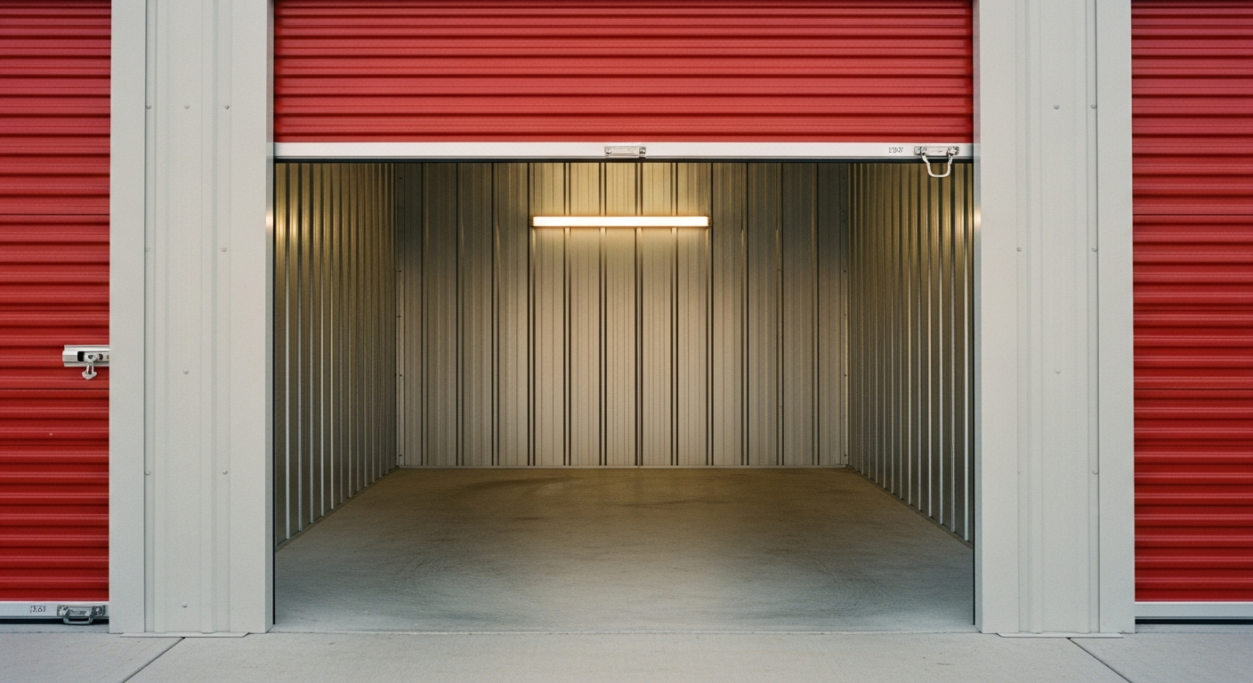 Drive-Up Access Double Doors 10x20